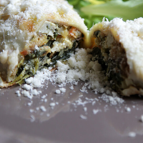 Crespelle con ripieno vegetariano