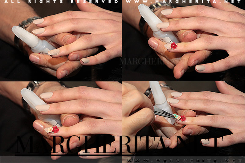 Nail art Antonio Sacripante