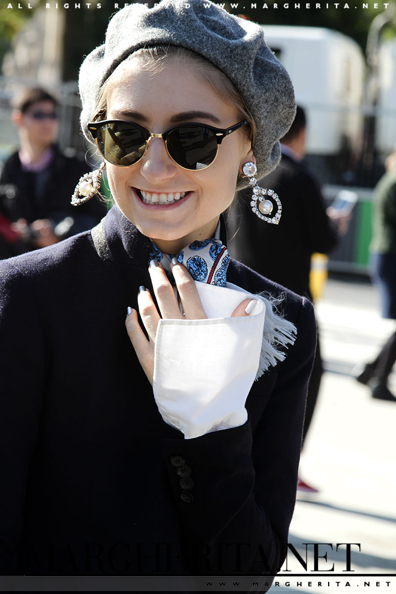 Streetstyle. Un look molto parigina. Fatevi ispirare