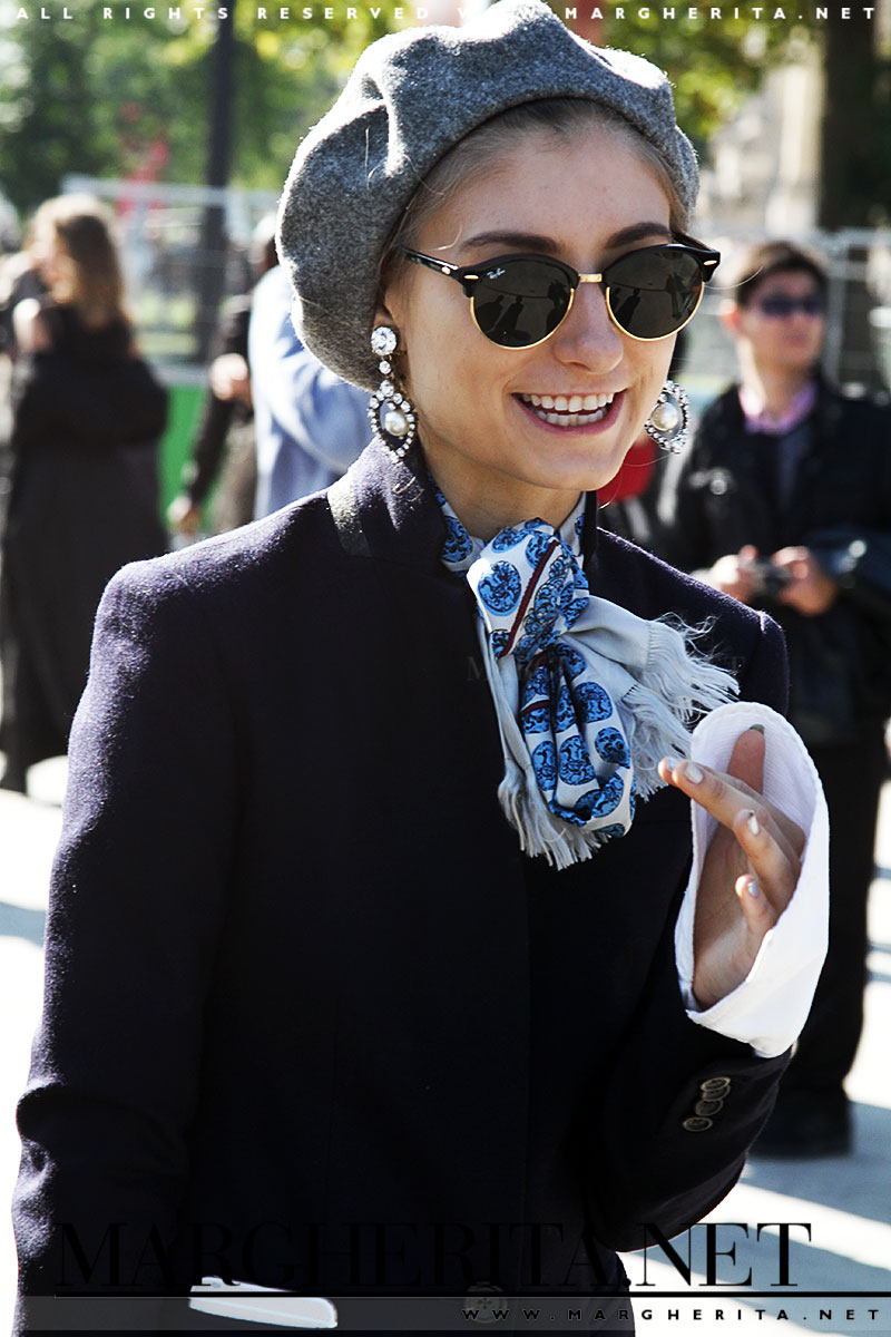 Streetstyle. Un look molto parigina. Fatevi ispirare