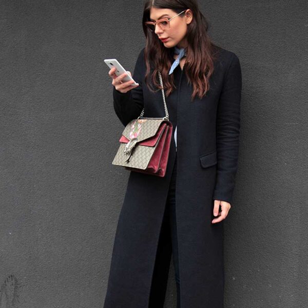 Streetstyle. Il cappotto lungo