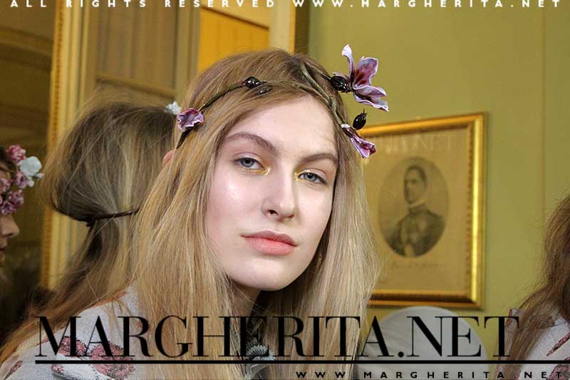 Backstage Luisa Beccaria Autunno Inverno 2017 2018 - Foto Charlotte Mesman