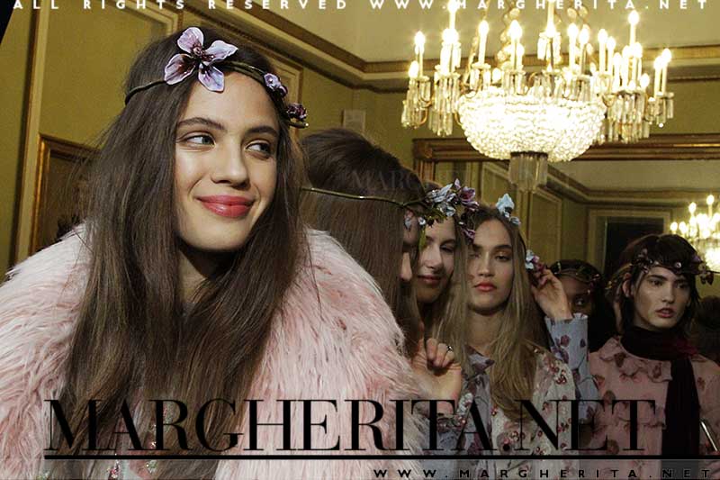 Backstage Luisa Beccaria Autunno Inverno 2017 2018 - Foto Charlotte Mesman