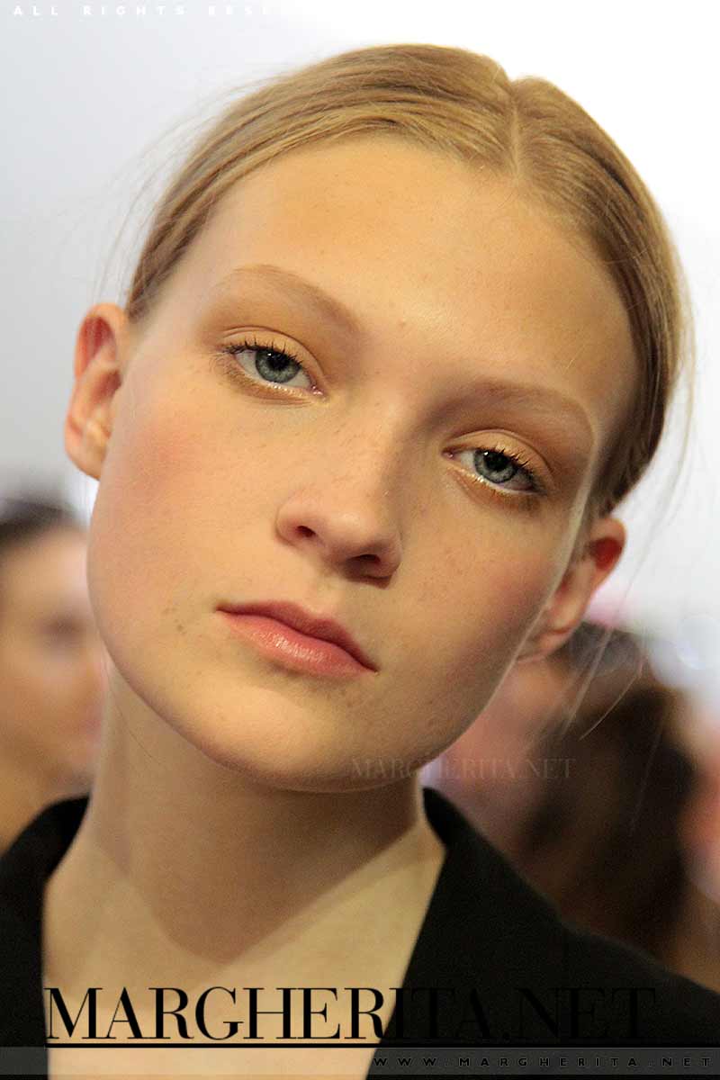 Capelli primavera estate 2018. Backstage Mila Schon Primavera Estate 2018