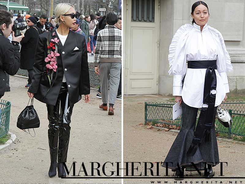 Moda & street style. Il bianco e nero alla Coco Chanel