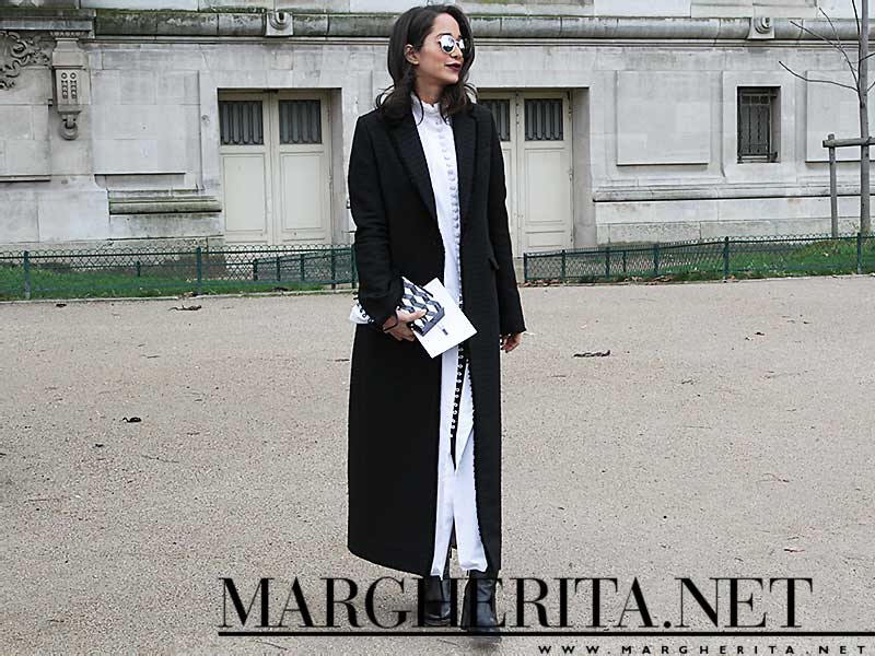 Moda & street style. Il bianco e nero alla Coco Chanel