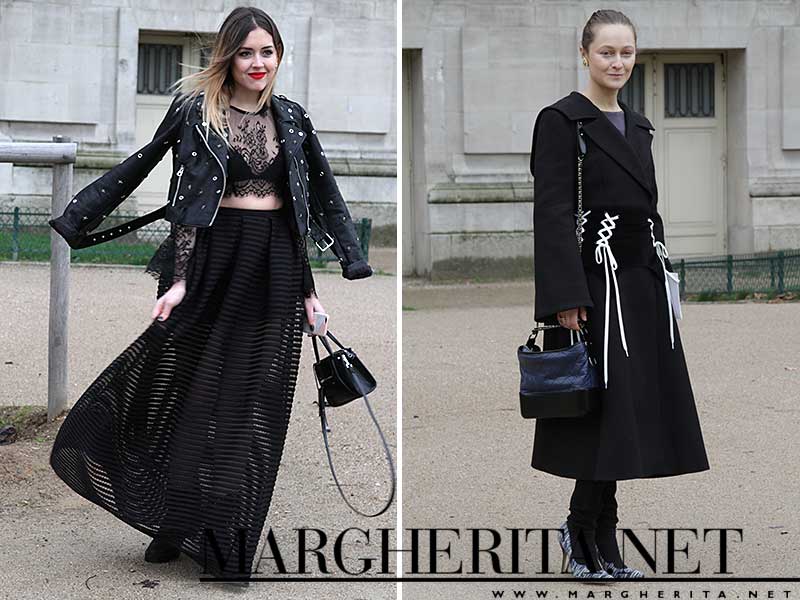 Moda & street style. Il bianco e nero alla Coco Chanel