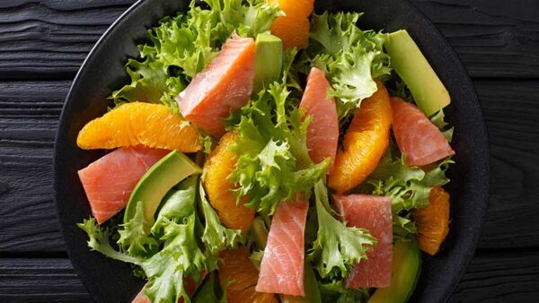 Insalata di arance e salmone affumicato - Le ricette di cucina di Margherita.net