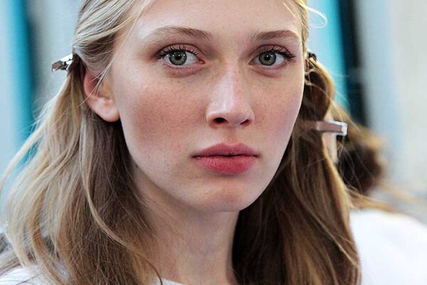 Make-up. Pelle da passerella
