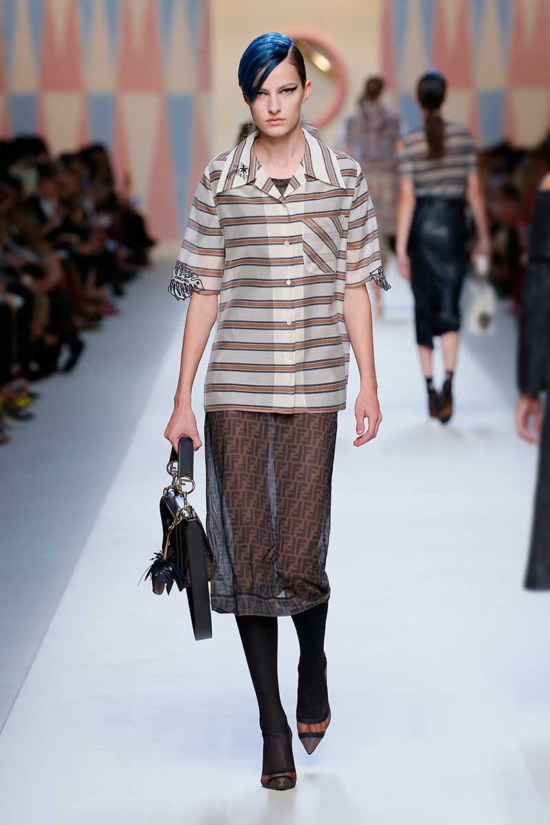 Fendi PE 2018, photo: courtesy of Fendi