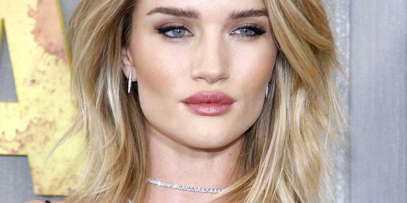 Tendenze tagli capelli 2018. Taglio bob morbido, Rosie Huntington