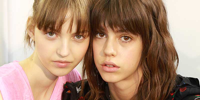 Tendenze capelli 2018. Tagli di capelli con la frangia