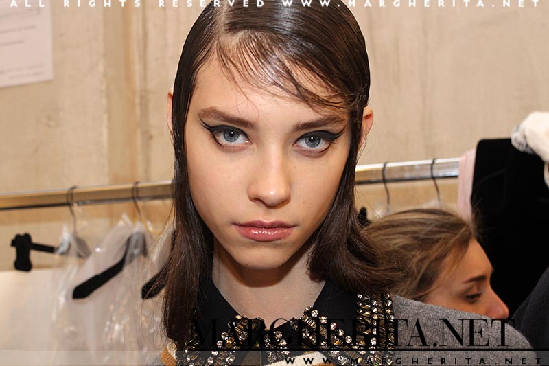 L'eyeliner e il makeup per gli occhi per l'autunno