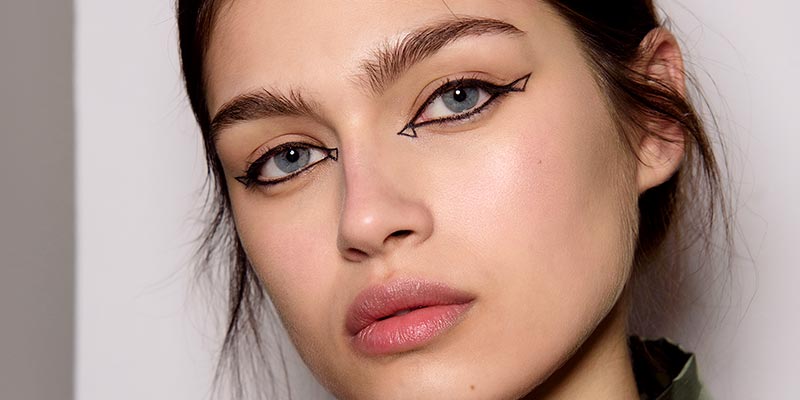 Trucco e idee makeup per l'autunno inverno 2018 2019: eyeliner