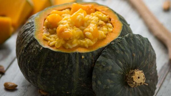 Risotto alla zucca - Le ricette di Halloween