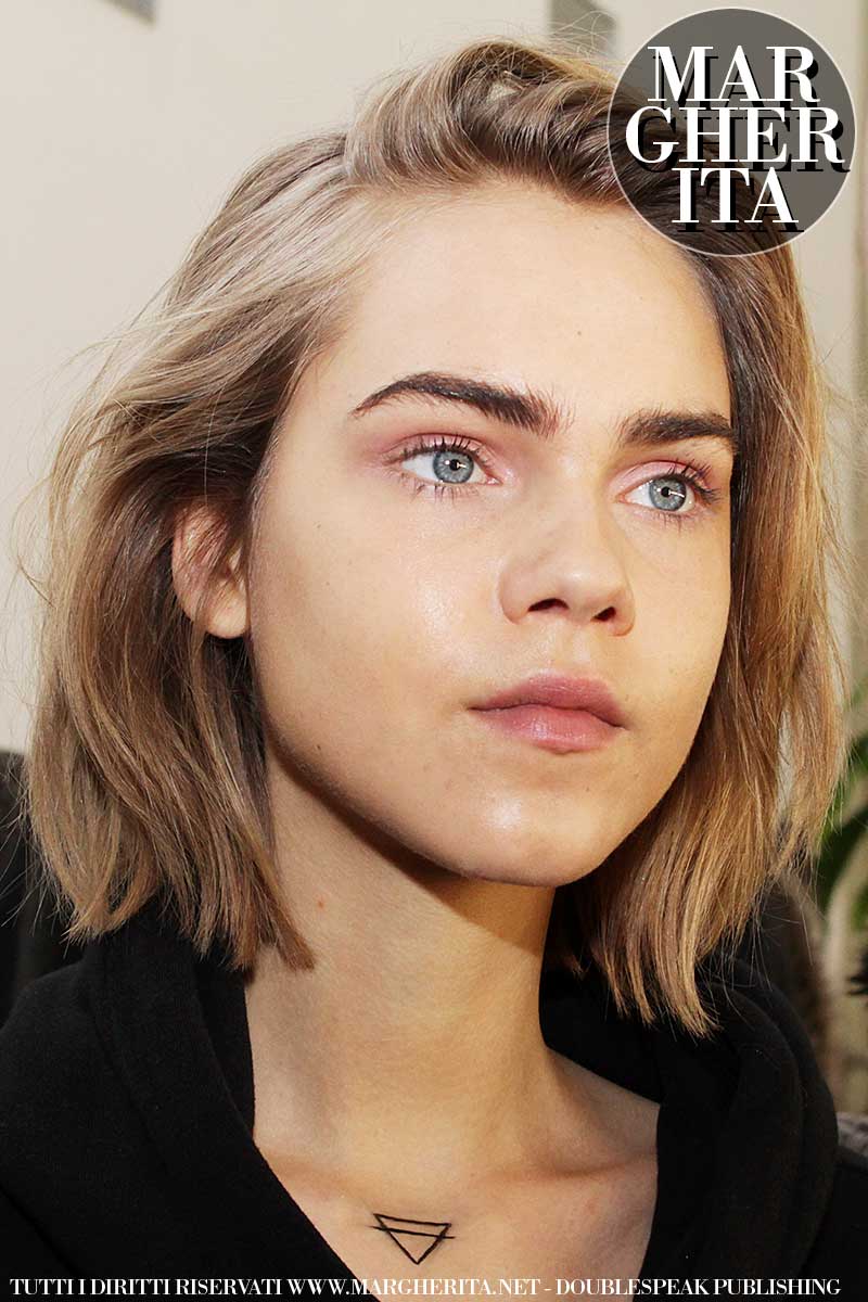 Tendenze trucco AI 2018 2019. Sfilata: Vionnet. Make-up artist: Pablo Rodriguez