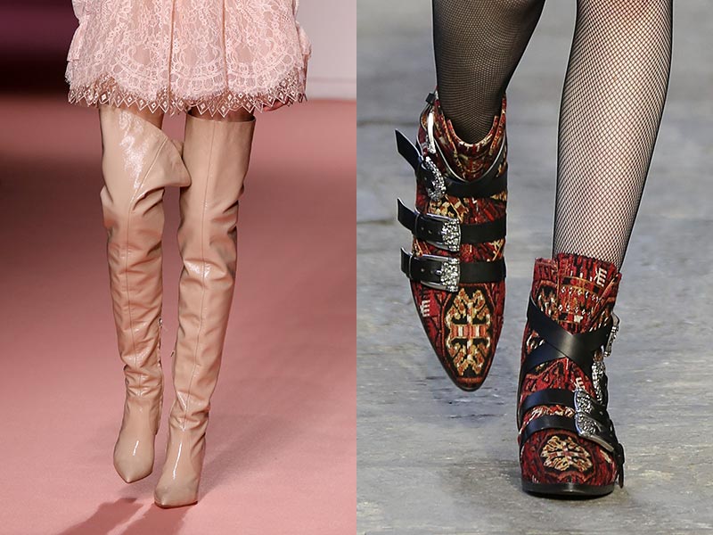 Tendenze scarpe e stivali autunno inverno 2019 2020