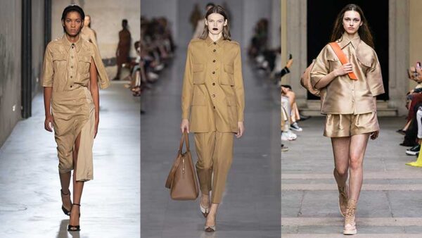 Tendenze moda primavera estate 2020. Colori naturali