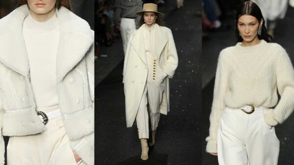 Trend Alert. Il bianco per un look attuale e leggero per la primavera estate 2020. Sfilata: Alberta Ferretti. Foto: Mauro Pilotto