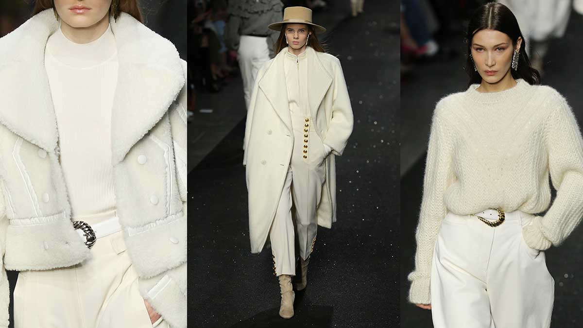 Trend Alert. Il bianco per un look attuale e leggero per la primavera estate 2020. Sfilata: Alberta Ferretti. Foto: Mauro Pilotto