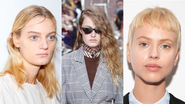 Nuove tendenze moda capelli per l’estate. Ecco i tagli di capelli per l’estate 2020, per chi ha i capelli sottili - Da sin a dx: Arthur Arbesser, Michael Kors, Arthur Arbesser