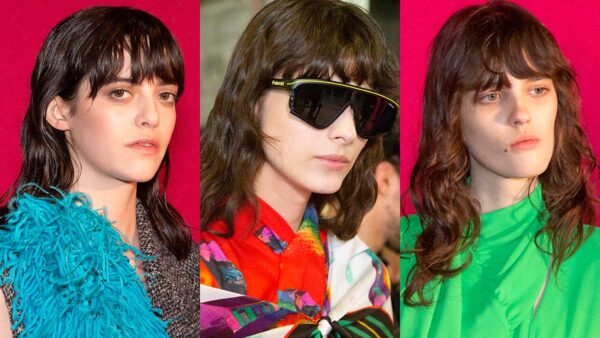 Tendenze capelli donna, la moda capelli autunno inverno 2020 2021. Lo shag è trendy! - Sfilata MSGM - Foto Charlotte Mesman