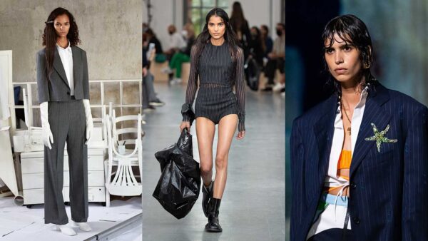 Tendenze moda primavera estate 2021. Il gessato