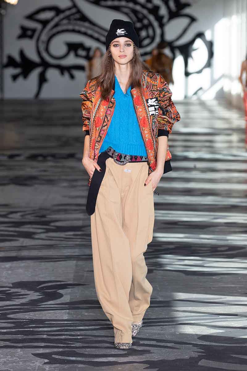I colori della moda autunno inverno 2021 2022. la top ten dei colori moda - Foto Etro