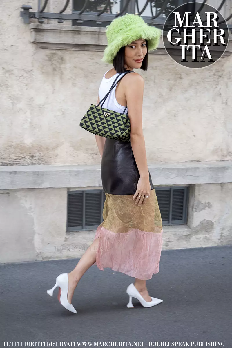 Street style moda Milan Fashion Week estate 2023