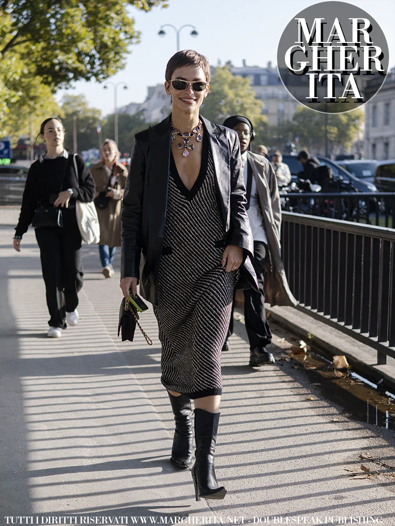 Street style da Chanel alla Paris Fashion Week Estate 2023 - Foto ADVERSUS