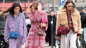 I migliori street style looks alla sfilata di Chanel per l’inverno 2023 - Photo Charlotte Mesman