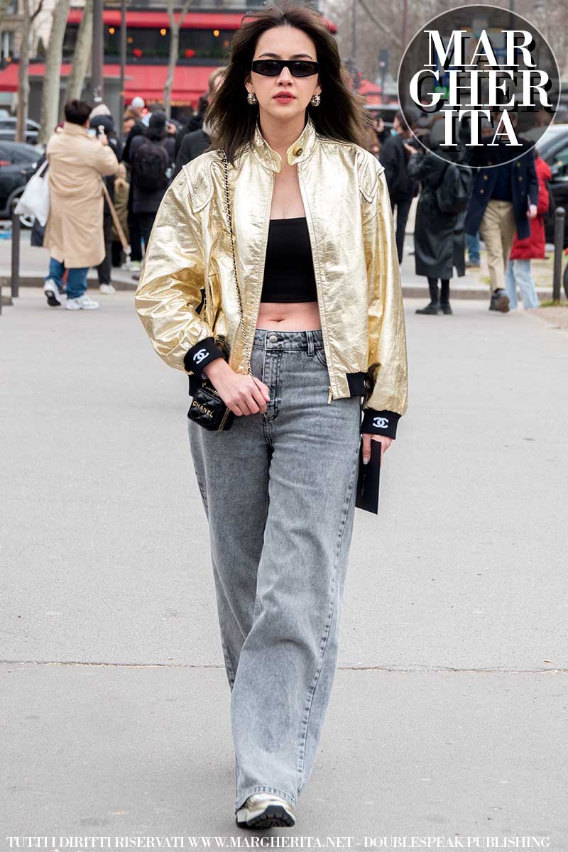 I migliori street style looks alla sfilata di Chanel per l’inverno 2023 - Photo Charlotte Mesman