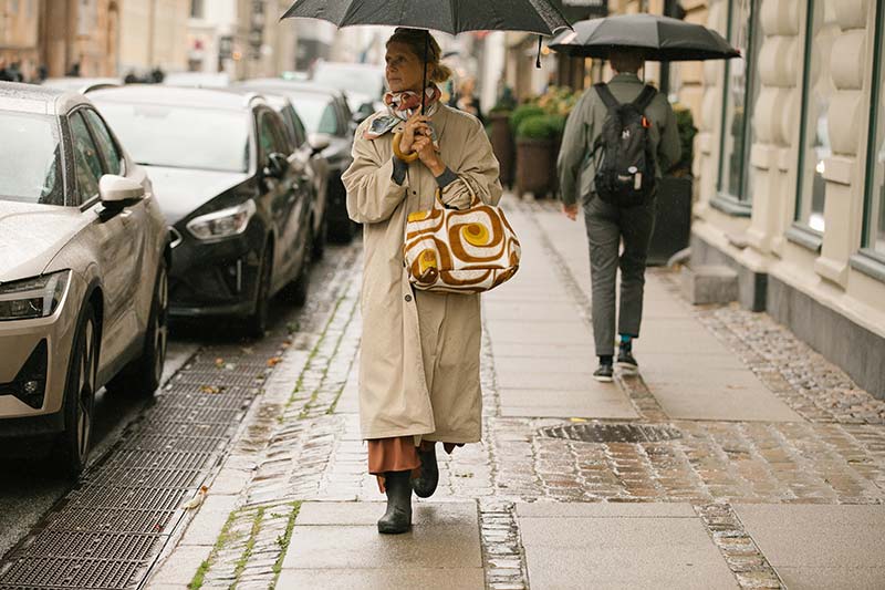 I trench coat per affrontare l'autunno con stile - Photo courtesy of the Copenhagen Fashion Week