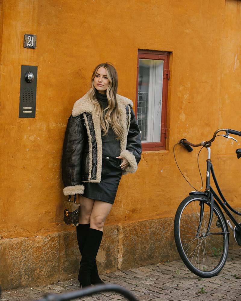 Giacche in pelle per l'inverno - Photo courtesy of Copenhagen Fashion Week