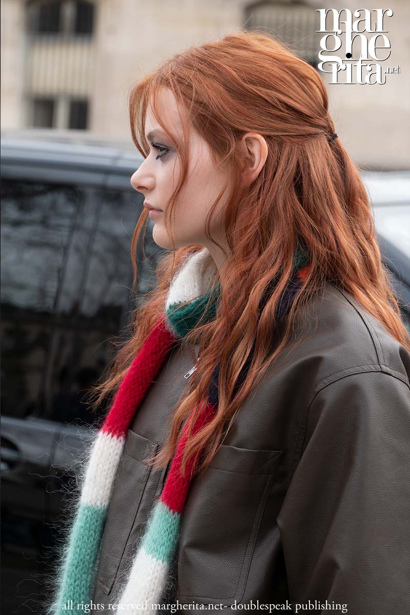 Trend! I capelli rossi. Le tendenze capelli (rossi) per l'autunno inverno 2023 2024 - Photo Charlotte Mesman