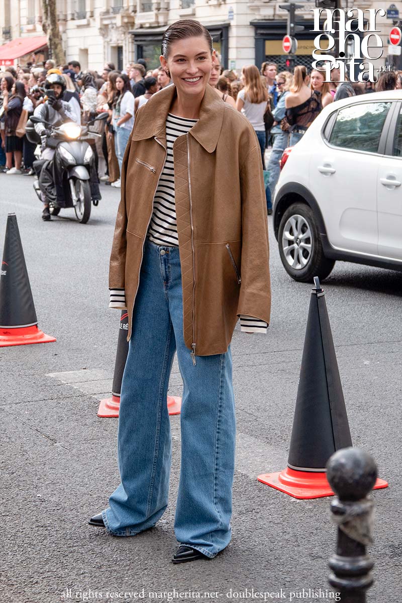 4 look moda presi direttamente dalle modelle di Hermès a Parigi - Foto Charlotte Mesman