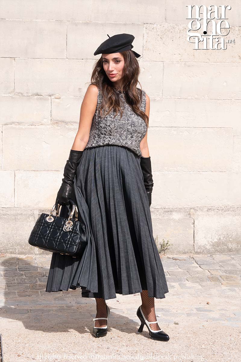 Come creare un look moda stile Dior. Moda street style - Foto Charlotte Mesman
