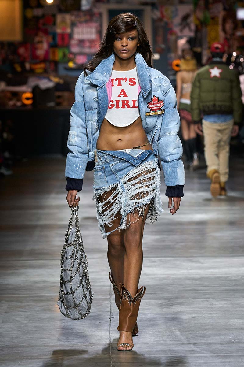 Le principali tendenze per i cappotti invernali 2023 2024 - Photo courtesy of Dsquared2