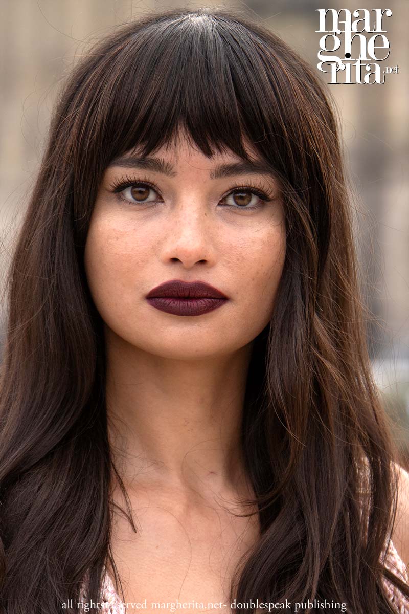 Tendenze make-up estate 2025: rossetto marrone con lipliner (di nuovo) - Photo Charlotte Mesman