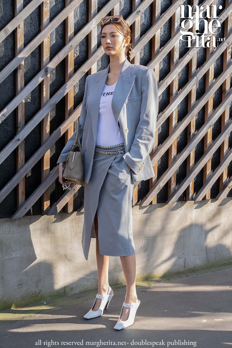Streetstyle estate 2025. Power dressing? Ecco come si fa! - Photo ADVERSUS