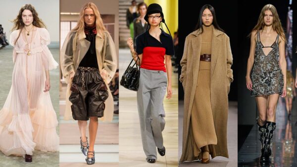 L’ABC della Moda per l’Inverno 2025-2026. Tutte le tendenze più chic della stagione fredda - Photo courtesy of Chloé, Louis Vuitton, Miu Miu, Max Mara, Dolce & Gabbana
