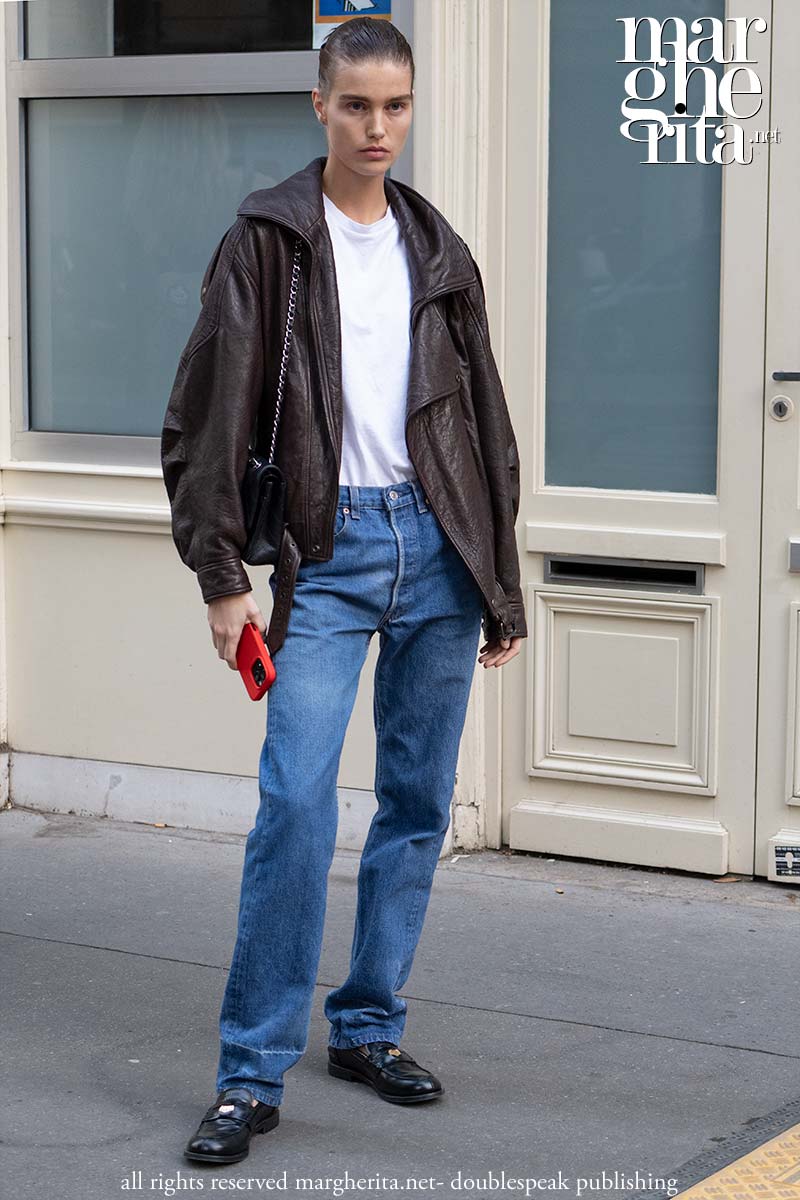 Questa è la formula di stile delle modelle per l’inverno 2025 - Photo Charlotte Mesman