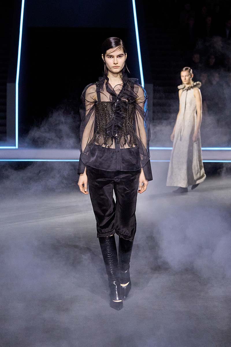 Tendenze moda Feste 2025: monocromie e quiet luxury - Photo courtesy of Dior