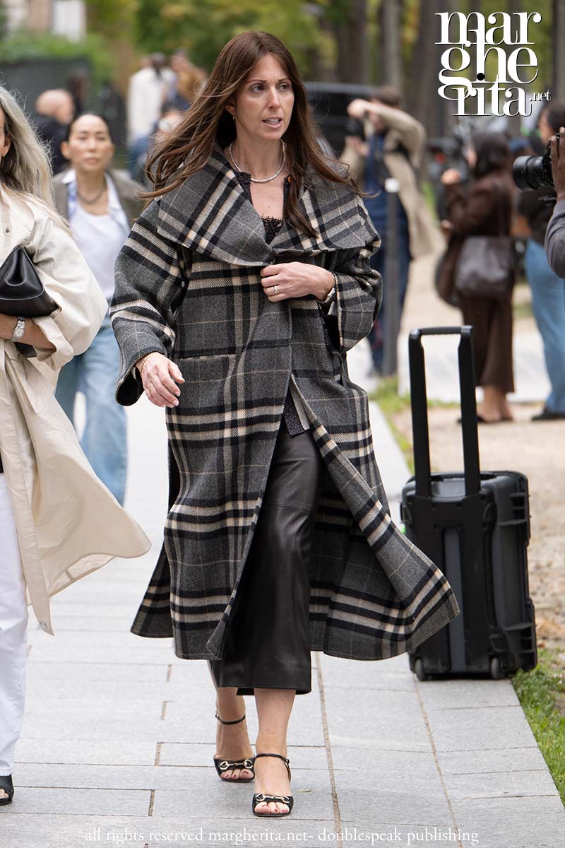 Quadri nella moda invernale: dal classico tartan ai motivi maschili - Photo Charlotte Mesman