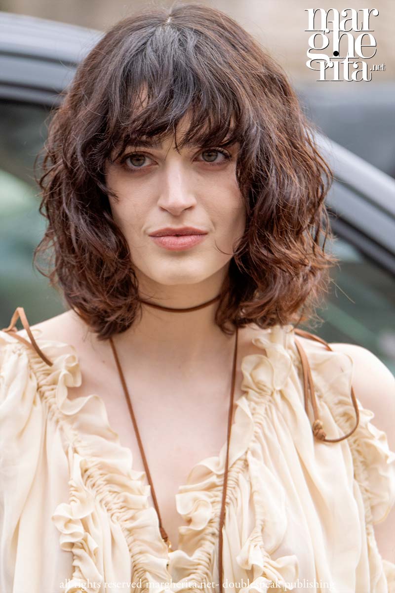 Tutte vogliono le Birkin bangs: la frangia francese che valorizza il viso - Photo Charlotte Mesman