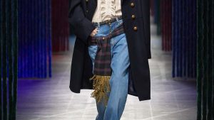 I jeans sulle passerelle autunno inverno 2026 2027: ecco le tendenze denim da conoscere - Photo courtesy of Etro