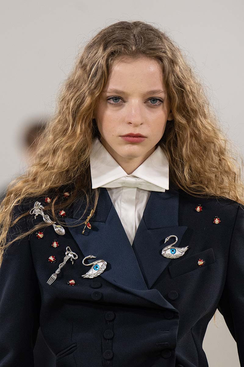 Tendenze capelli Autunno/inverno 2026-2027 - Photo courtesy of Vivetta