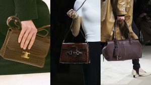 Le tendenze borse più hot dell’autunno inverno 2026-2027 - Photo courtesy of Celine, Gucci, Tod’s