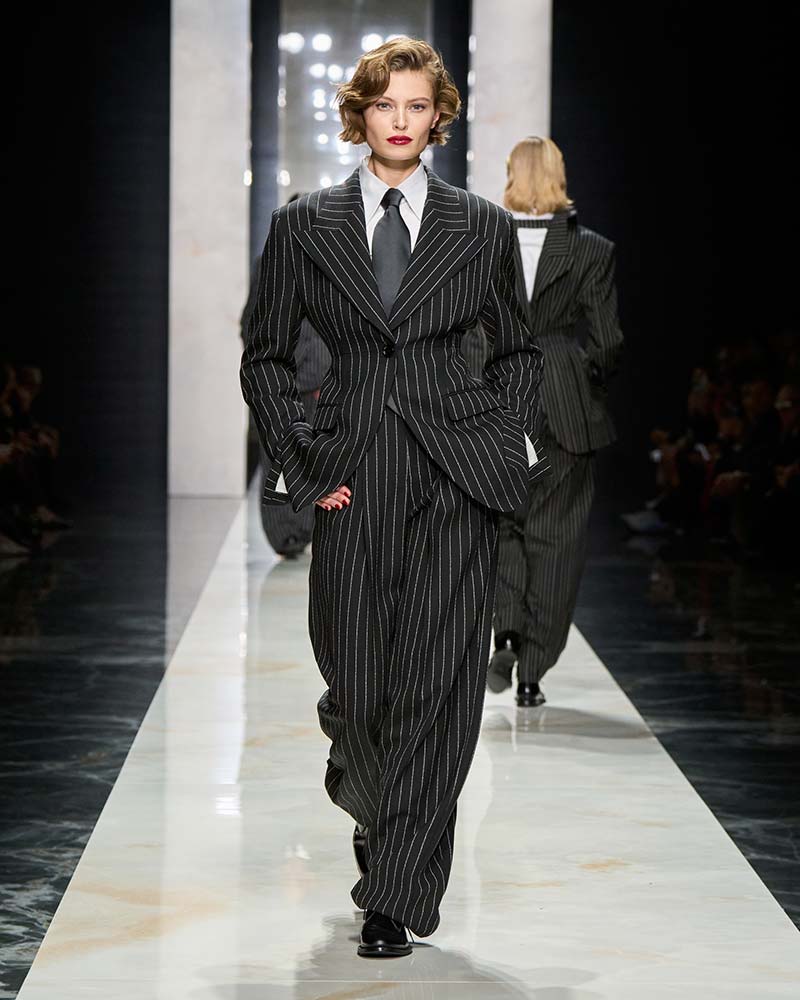 Tailleur pantalone autunno inverno 2026-2027 - Photo courtesy of Dolce & Gabbana