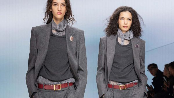 Tailleur pantalone autunno inverno 2026-2027 - Photo courtesy of Giorgio Armani